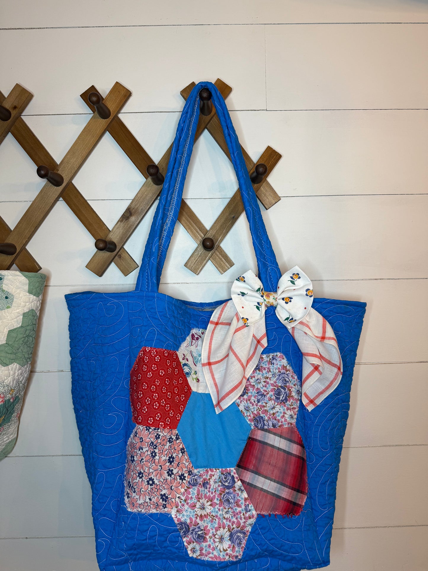 Medium Cobalt Tote