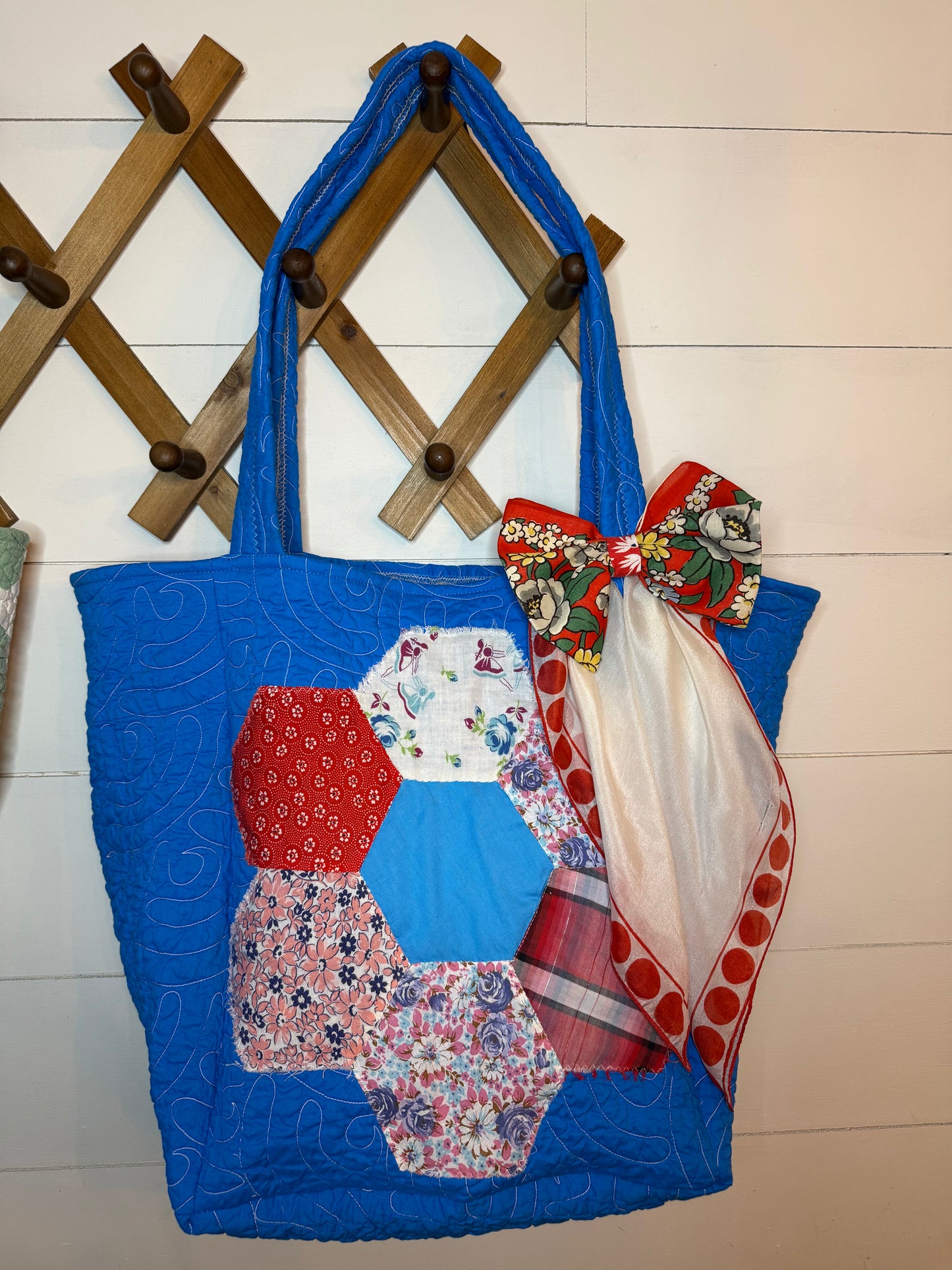 Medium Cobalt Tote