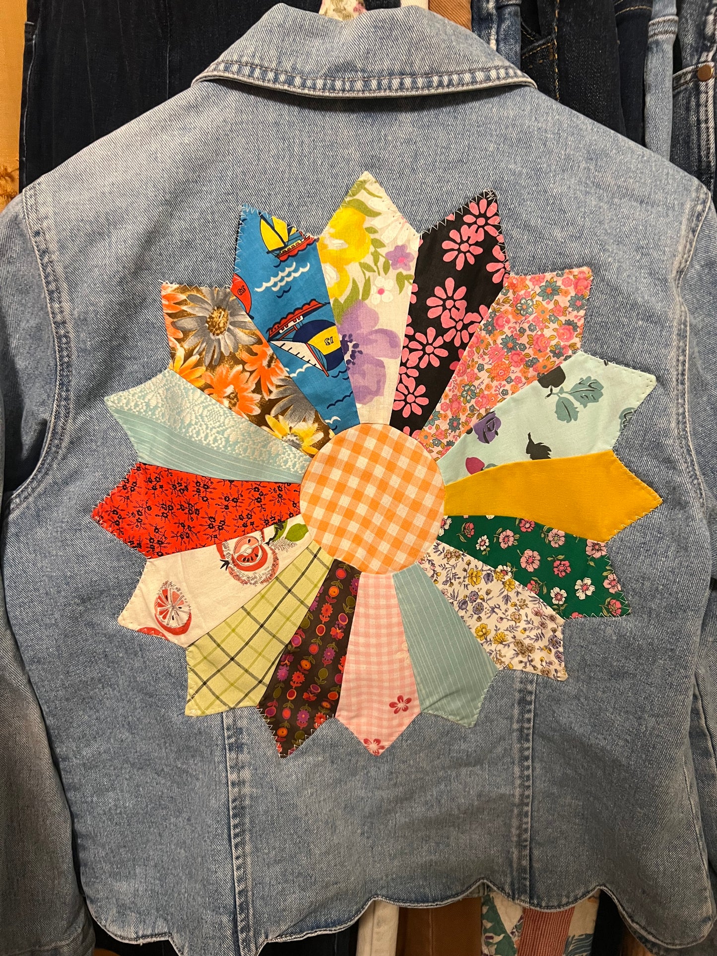 Scalloped Jean Jacket