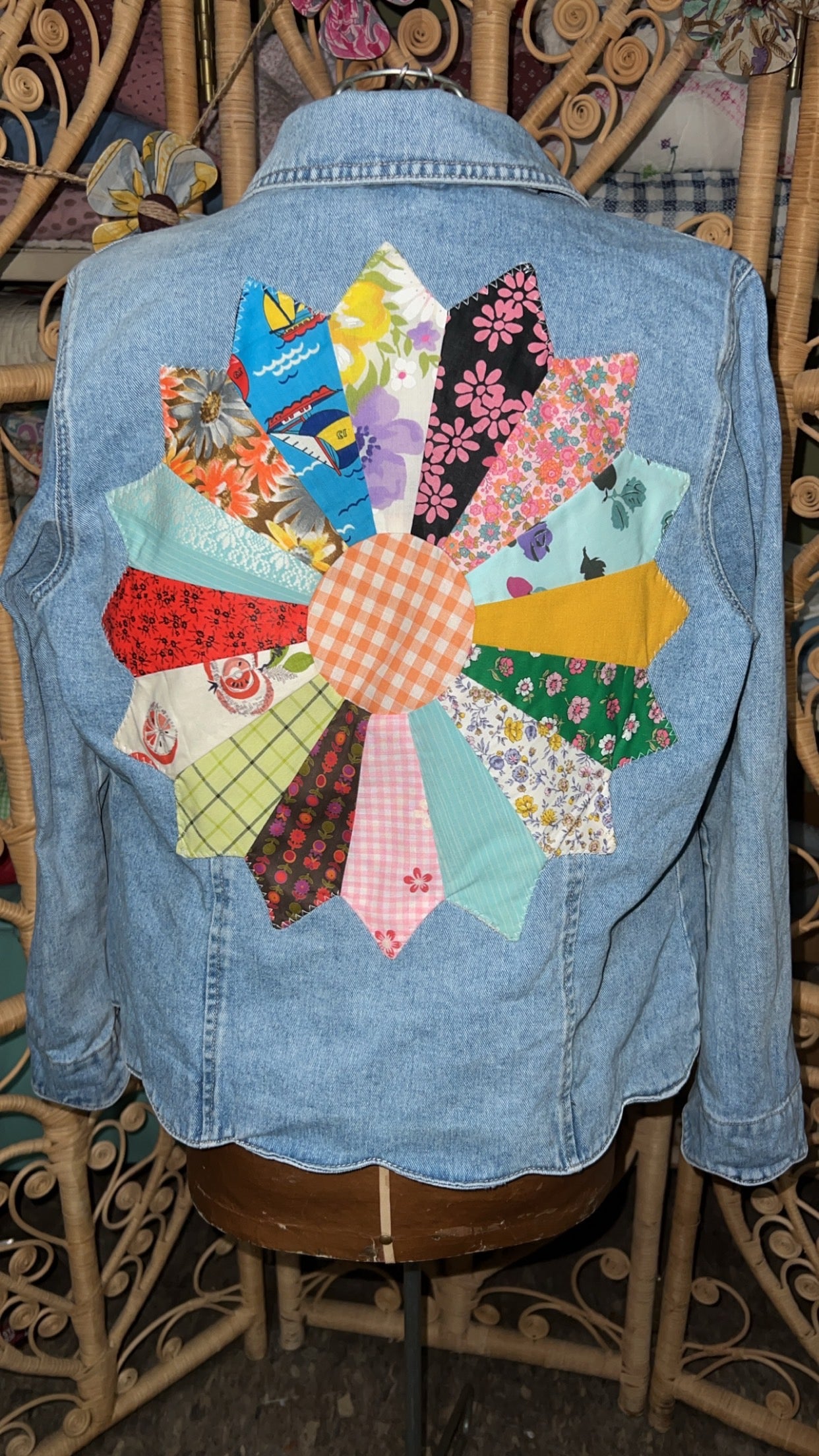 Scalloped Jean Jacket