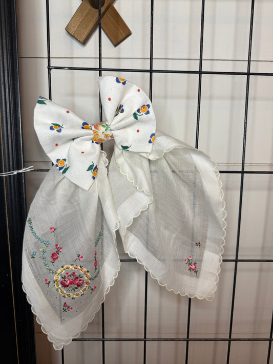Hankie Hair Bow
