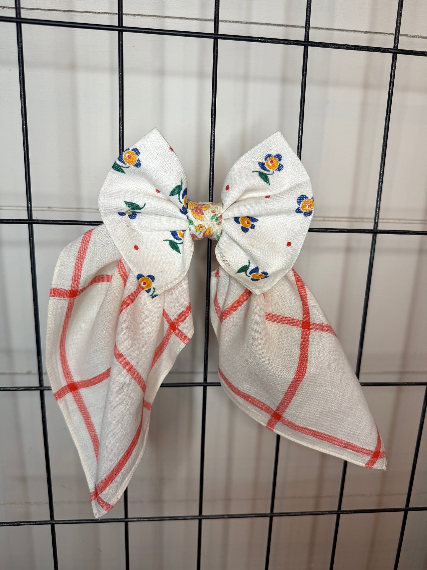 Hankie Hair Bow