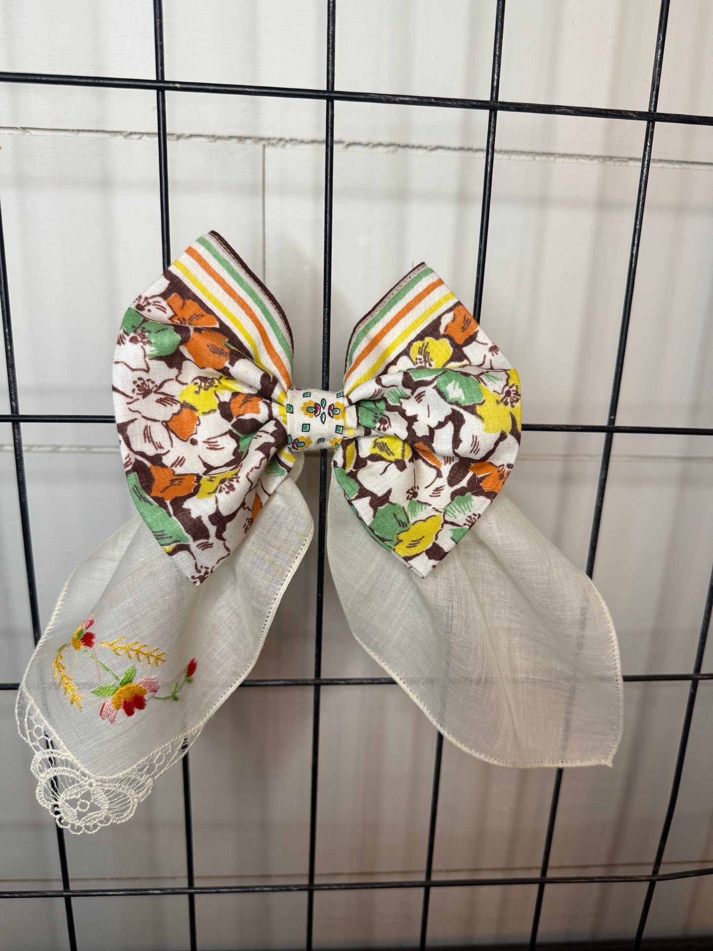 Hankie Hair Bow