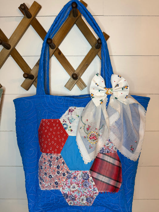 Medium Cobalt Tote