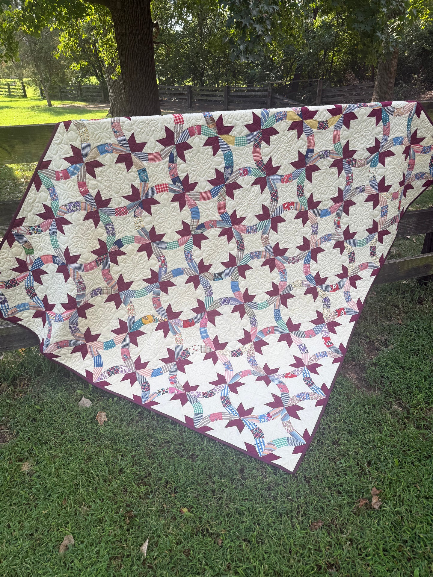 Vintage Friendship Knot Quilt