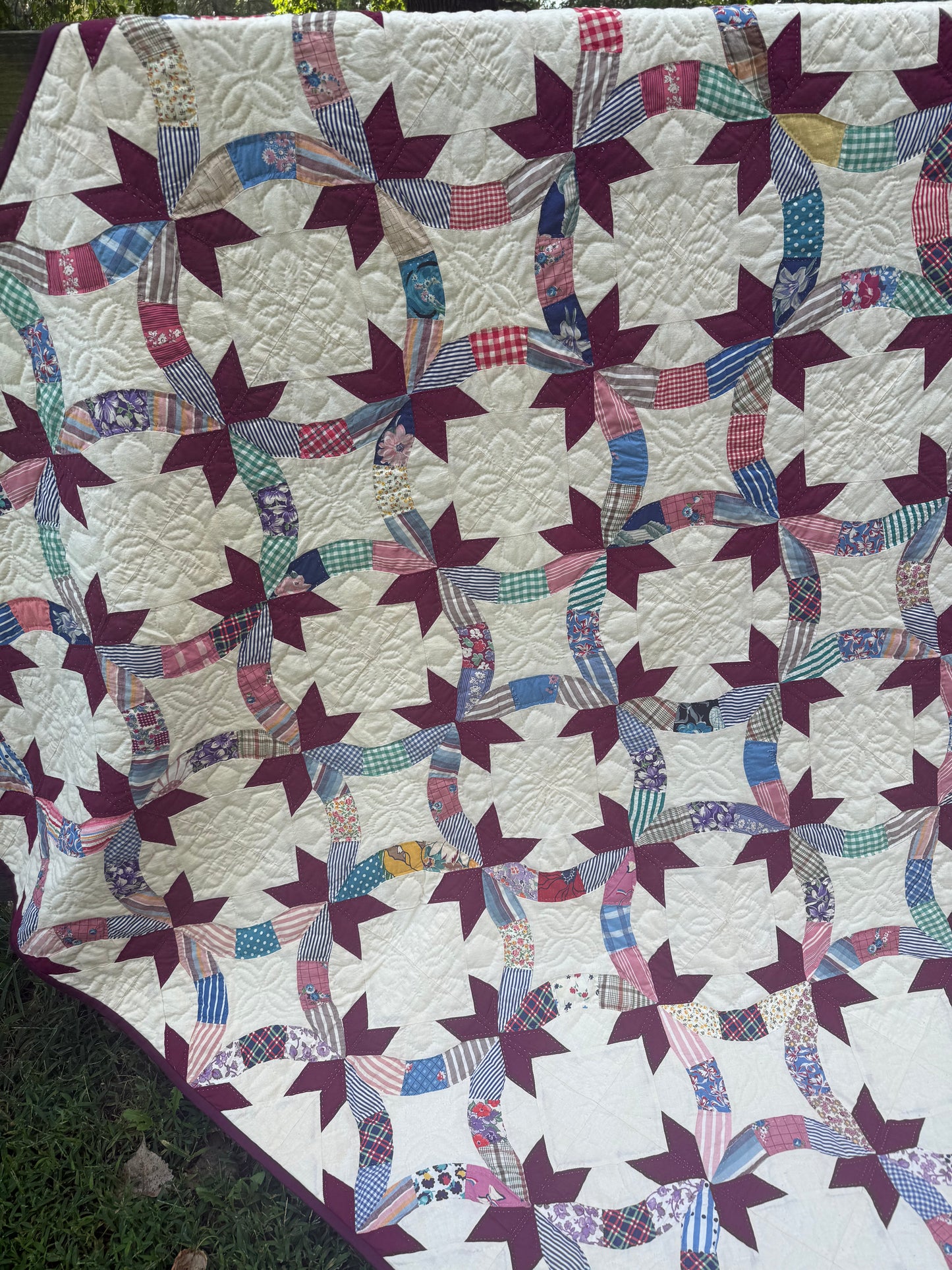Vintage Friendship Knot Quilt