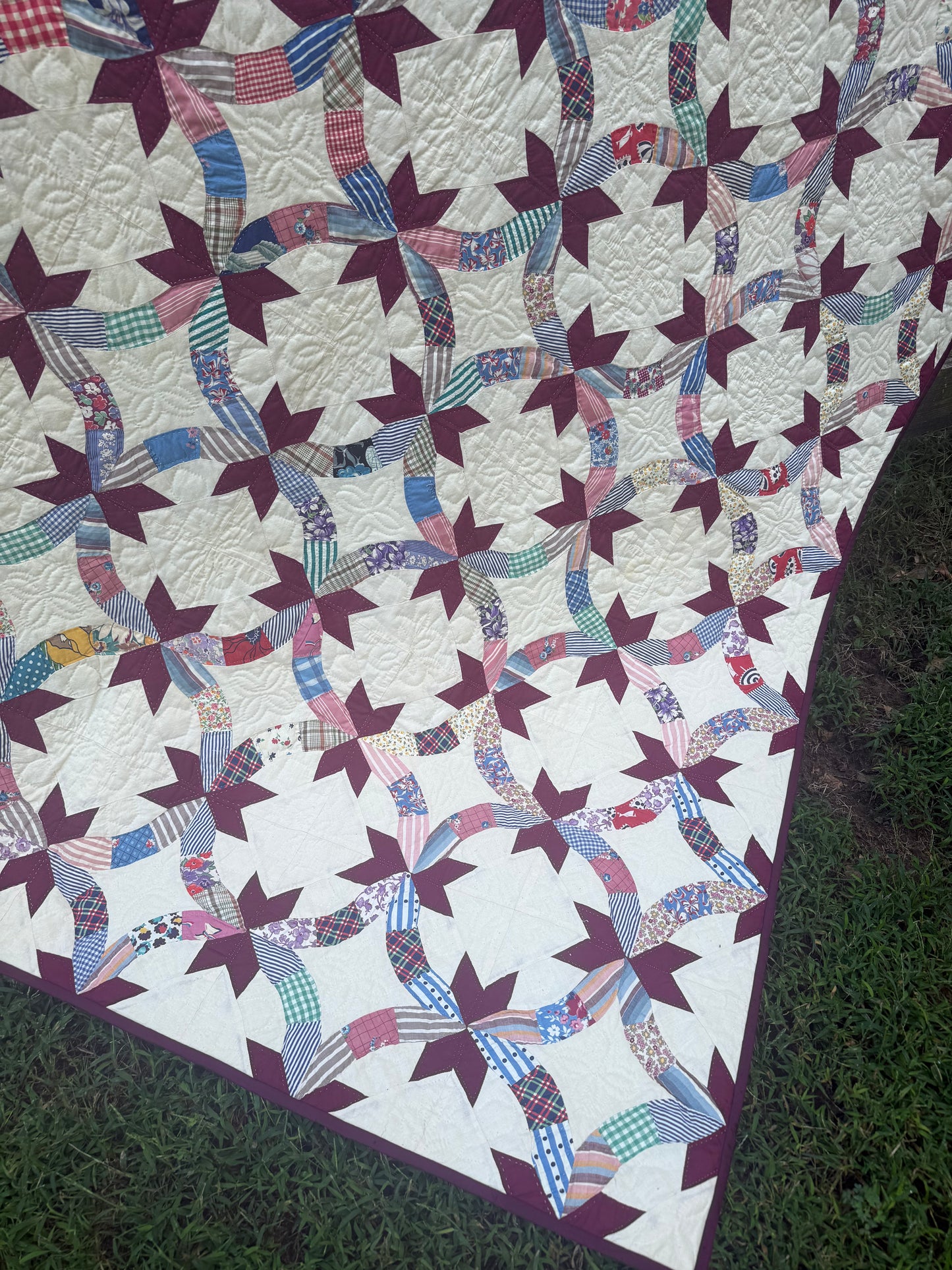 Vintage Friendship Knot Quilt
