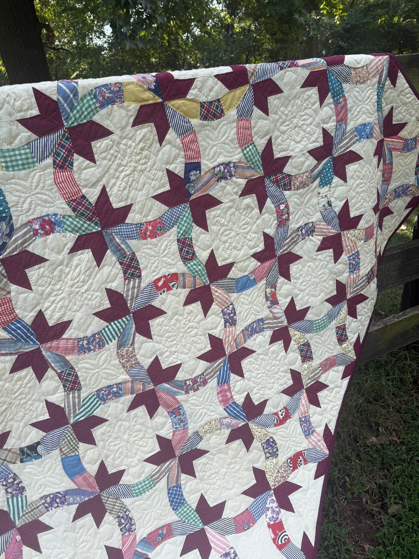 Vintage Friendship Knot Quilt