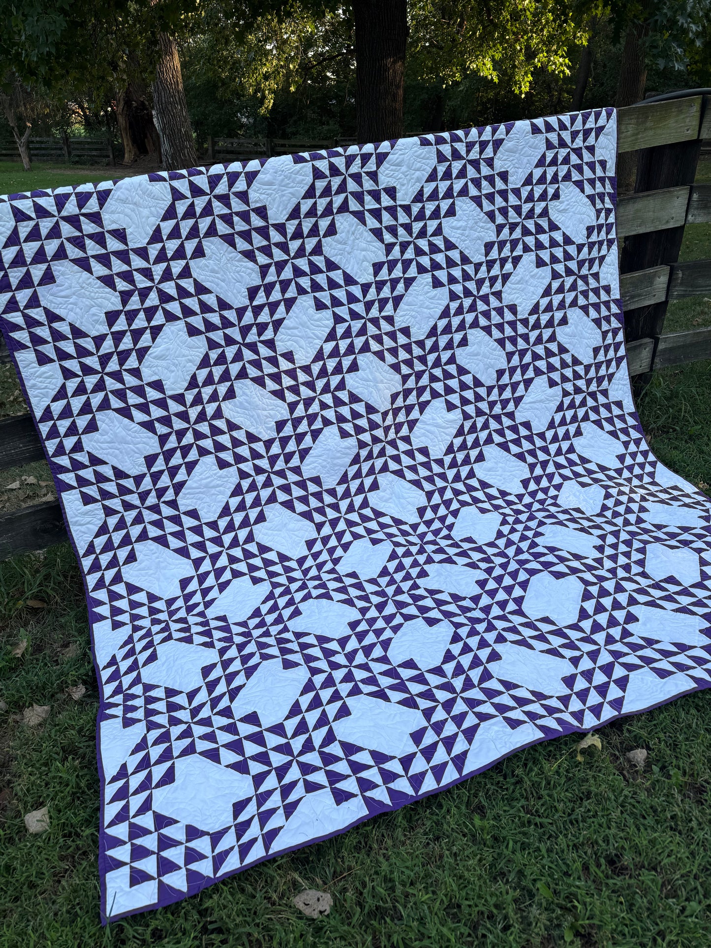 Handmade Ocean Waves Quilt