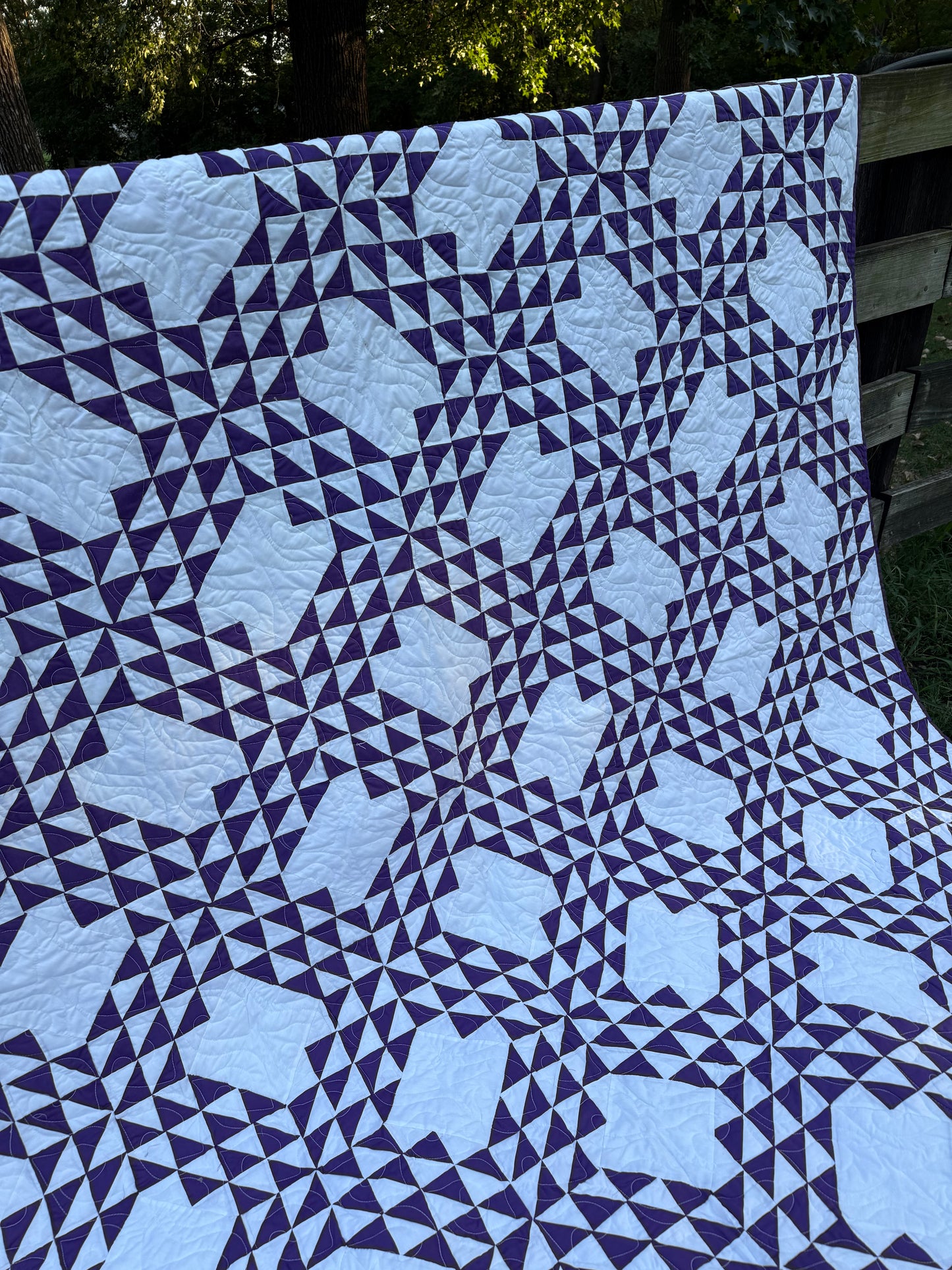 Handmade Ocean Waves Quilt