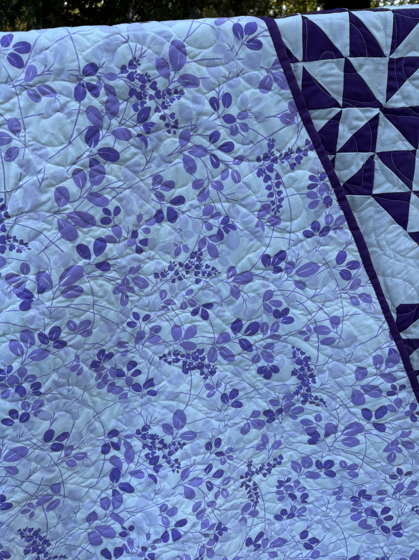 Handmade Ocean Waves Quilt