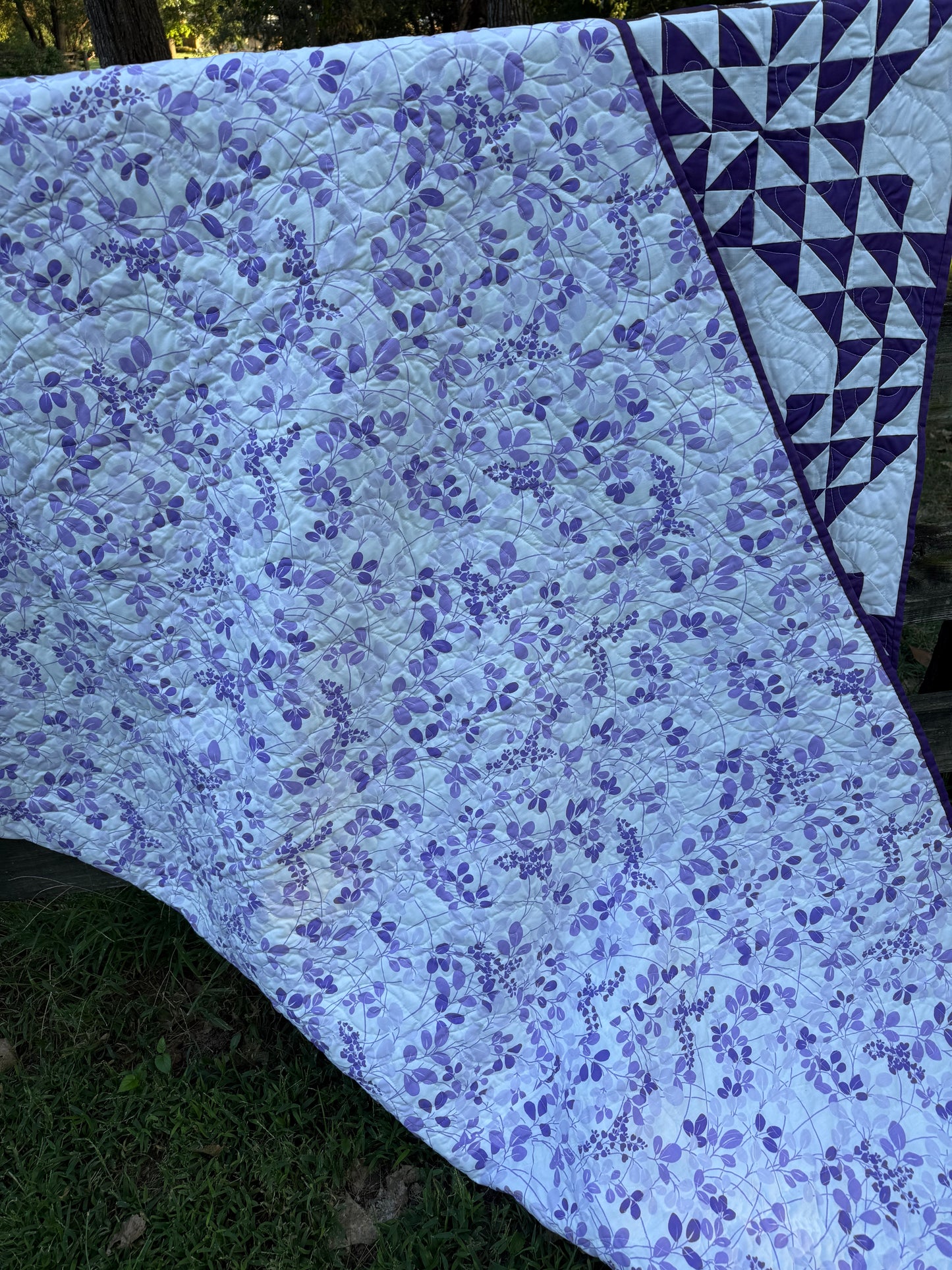 Handmade Ocean Waves Quilt