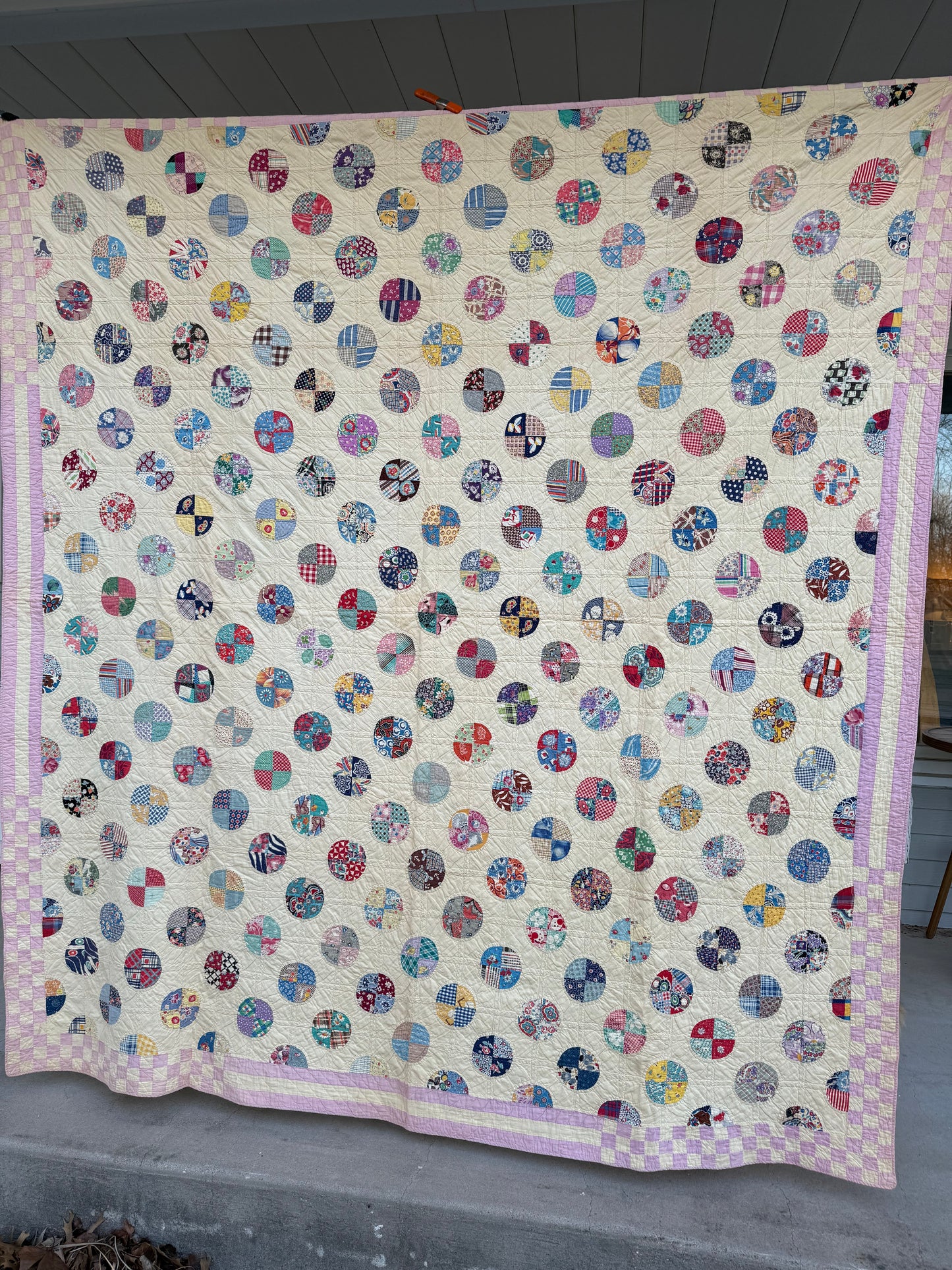 Piece of the Pie Antique Quilt