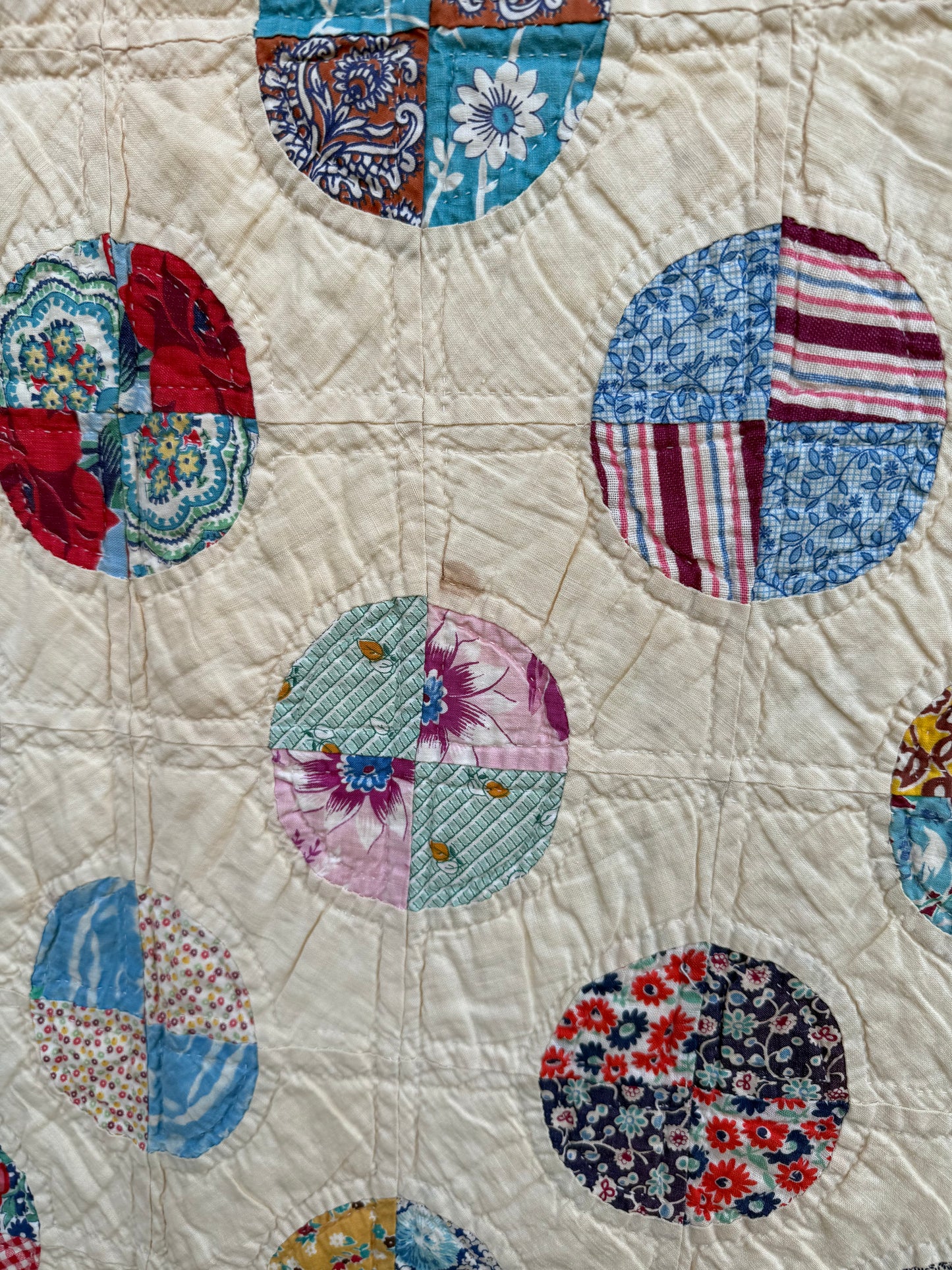 Piece of the Pie Antique Quilt