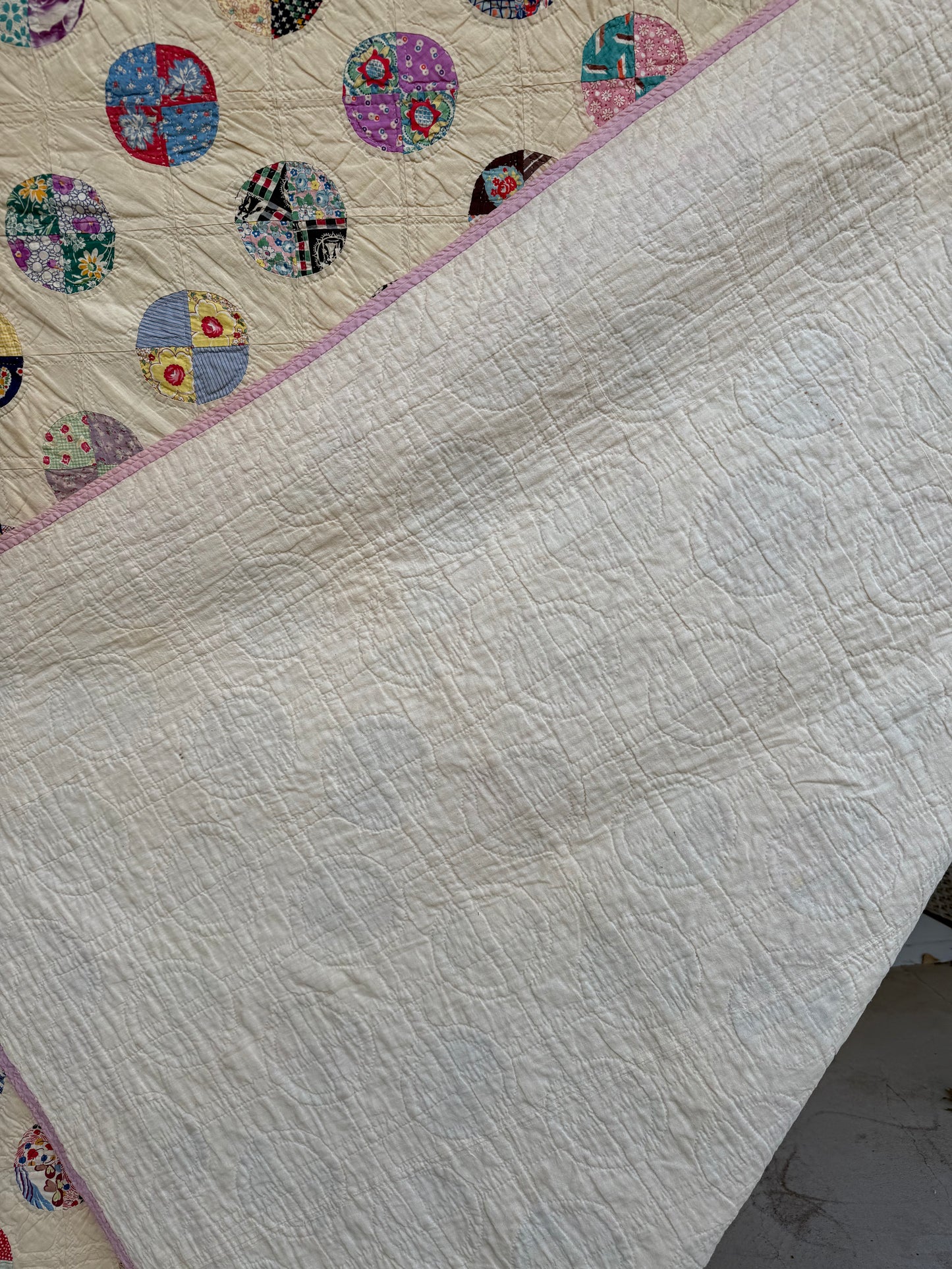 Piece of the Pie Antique Quilt